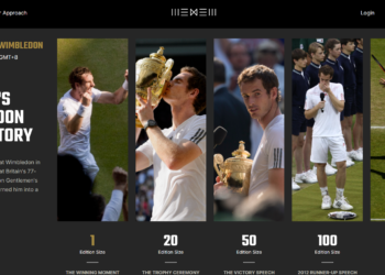 Beeple推出「歷史時刻」NFT平台 WENEW，首發英國網球傳奇奪冠紀念 7/3 開賣