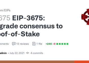 以太坊 2.0「EIP-3675」｜正式提案 ETH2 合併，PoS 轉型年底有望實現？