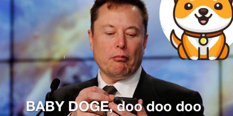 馬斯克兒歌發功！推特唱「寶貝狗幣Baby Doge」，6小時暴漲130%
