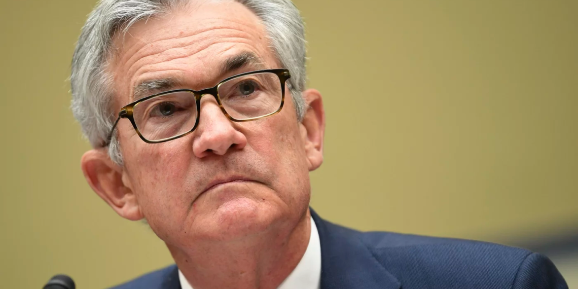 Jerome Powell, Chairman of Fed | Source: Kevin Dietsch, AP | 動區動趨-最具影響力的區塊鏈新聞媒體 Fed 金融風險評估首「標記加密貨幣」:價格飆漲代表投資者風險偏好增加