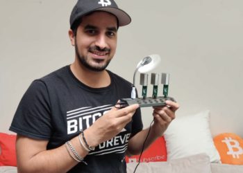 想挖比特幣？抖音用戶用星巴克「免費電力」挖礦，迷你礦機定價875美元