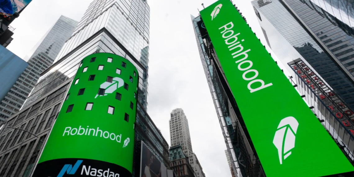 三度漲到熔斷！Robinhood 盤初飆60%、單周暴漲109%，交易量凌駕AMD AMC