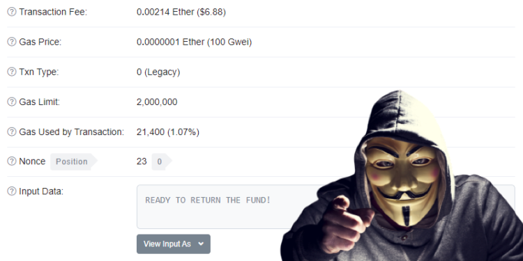 co4i333_209228t | 動區動趨-最具影響力的區塊鏈新聞媒體 插曲》駭客留言:準備歸還6億美元Poly Network被盜資金