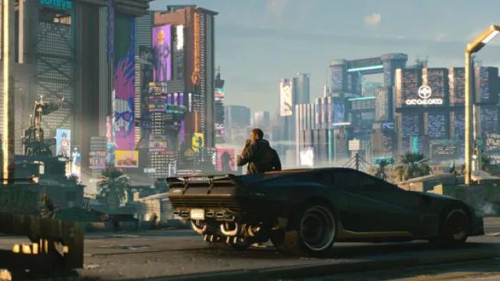 《CyberPunk 2077》遊戲畫面