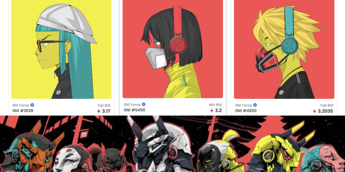 NFT市場崛起的超級黑馬，日系ON1 Force