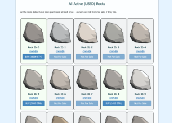 當 1張「石頭圖片」8,000萬賣出！NFT之夏讓 EtherRock 再造歷史瘋狂紀錄