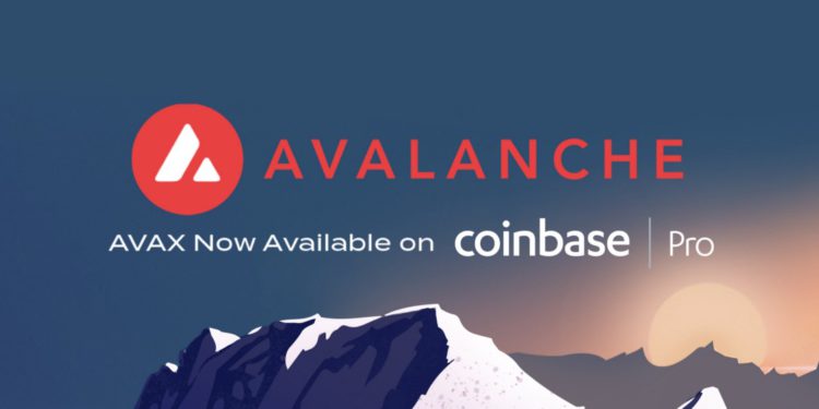 MnI93N36 | 動區動趨-最具影響力的區塊鏈新聞媒體 公鏈黑馬|Coinbase Pro公告將上架Avalanche原生幣!現已開放充值AVAX