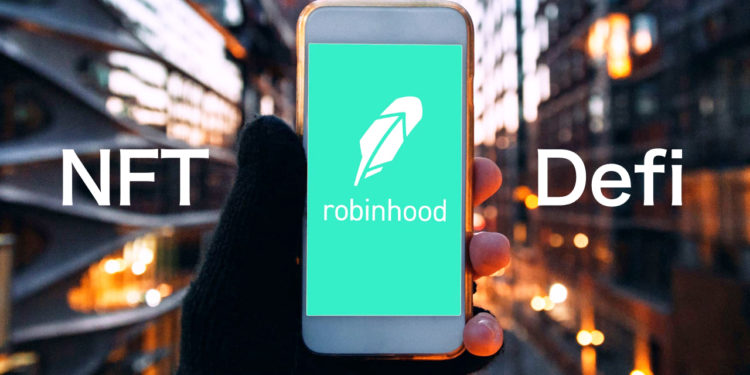 不只加密貨幣錢包，Robinhood 暗示可能新推出 NFT 和 DeFi 服務！