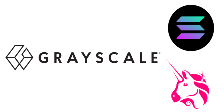 史上首次！灰度以太坊信託 9月日交易量超越比特幣；Grayscale基金將納 SOL UNI