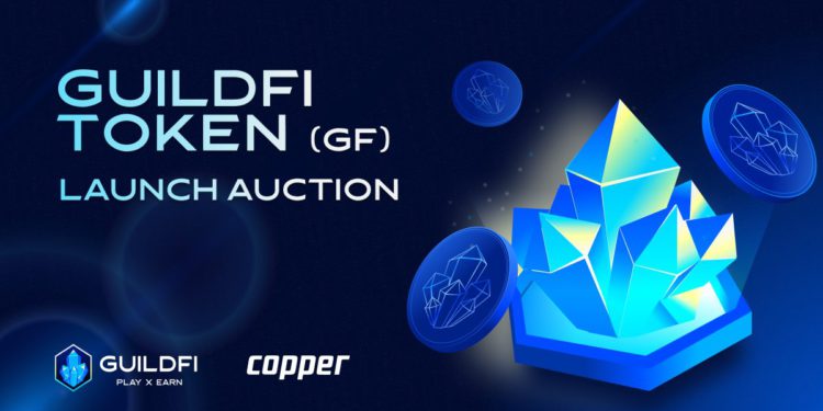 泰國NFT遊戲平台》GuildFi 宣布12/1啟動「$GF代幣」發行拍賣， 將於Copper舉行