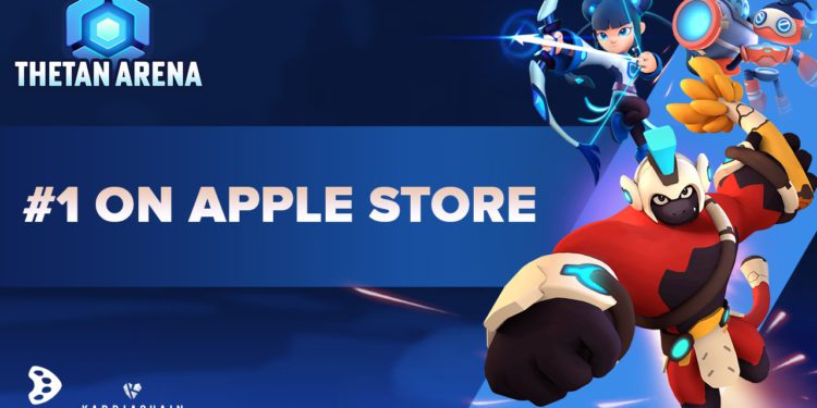 鏈遊界的英雄聯盟！P2E 游戲 Thetan Arena (THG) 衝上 Apple Store 第一名