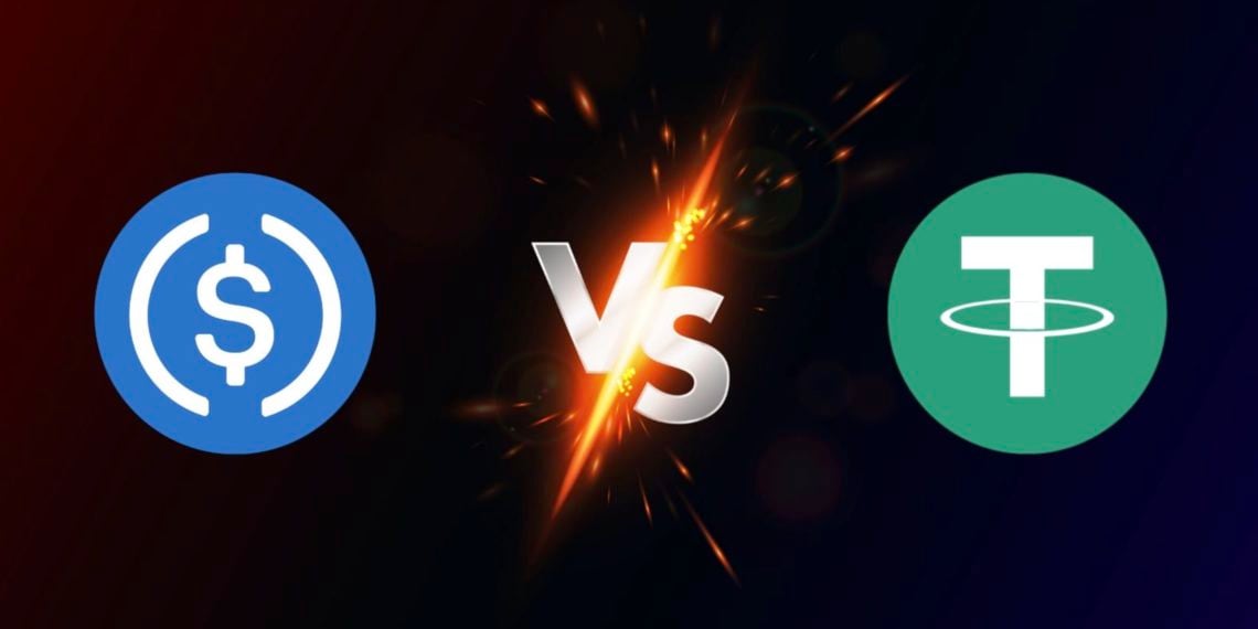 穩定幣王者將易主？Circle : 「USDC 發行量已突破 USDT 一半」; Defi 爆發成關鍵