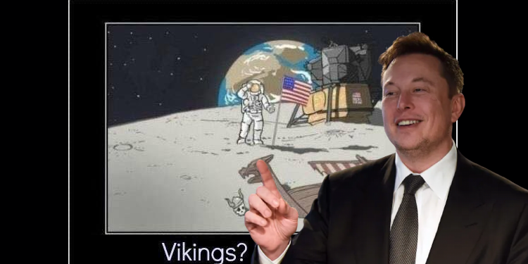 馬斯克 : 登陸月球竟看見維京船！Space Vikings (SVT) 暴漲859%，但案情似不單純