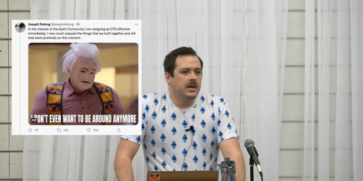 壽司內鬨風波》SushiSwap 技術長今閃電請辭！不久前抱怨薪水太低、沒有領導權