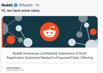 鄉民集散地「Reddit」要 IPO 了！估值預期將超過 150 億美元