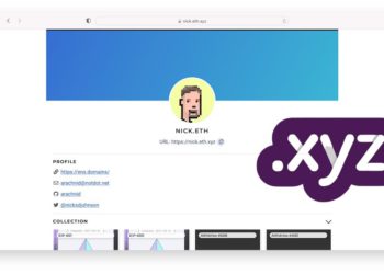 頂級域名 .xyz 推出「eth.xyz」服務，為 ENS 用戶創建個人資料頁面