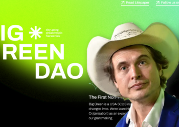 方舟女股神力挺「馬斯克親弟」，全美首個慈善 DAO Big Green 正式開放申請