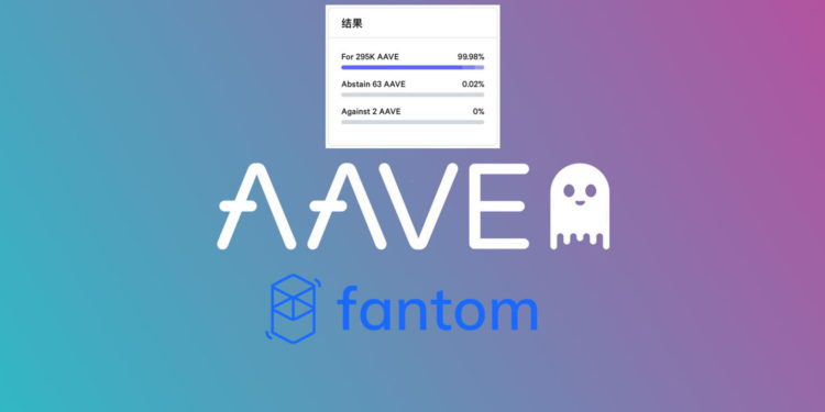 Aave V3通過提案將在 Fantom 部署，有望每月獲 600 萬枚 FTM 獎勵