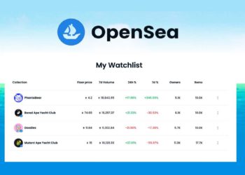 教學｜Opensea新功能「Watchlist」上線，快速追蹤 NFT 項目關鍵數據！