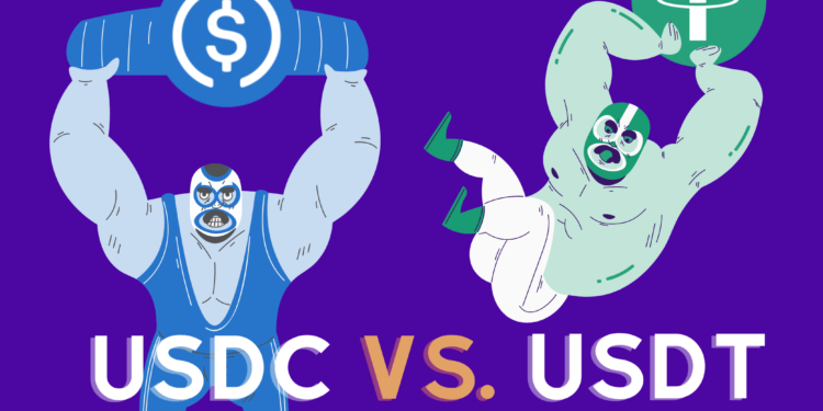 穩定幣王者易主 | USDC的erc20發行量超越 USDT！以太坊上供應量破400億美元