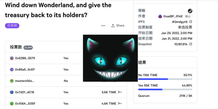 Wonderland-proposal_-Wind-down-Wonderland-and-give-the-treasury-back-to-its-holders_-2-2 | 動區動趨-最具影響力的區塊鏈新聞媒體 Wonderland終局》創辦人宣布由於「投票結果分裂」決定終止項目,社群仍試圖拯救