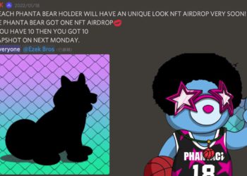 PhantaBear將向持有者「空投新 NFT 系列盲盒」！今晚 12 點结束快照