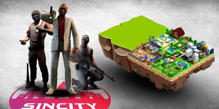 類GTA元宇宙遊戲 | Sin City宣布創世土地2小時完售，總價達350萬美元