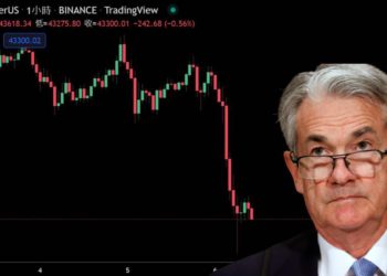Fed突襲釋升息加速、縮表訊號，比特幣跌破43000 美股全面重挫