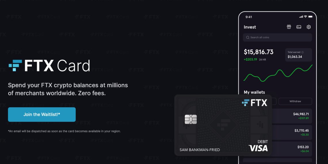 SBF宣布Visa加密簽帳卡「FTX Card」推出！台灣用戶也可加入等候名單