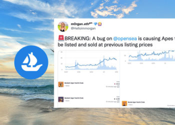 OpenSea 驚傳出包！知名 NFT(BAYC、MAYC…) 以低於地板價 1％售出，有人秒賺300ETH