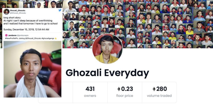 印尼學生「每天自拍發NFT」爆紅！交易量破2600萬、漲300倍：我不懂…