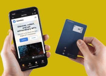 NFT全功能一卡搞定｜CoolWallet Pro支援一鍵進入OpenSea Rarible；攜手女優推聯名NFT