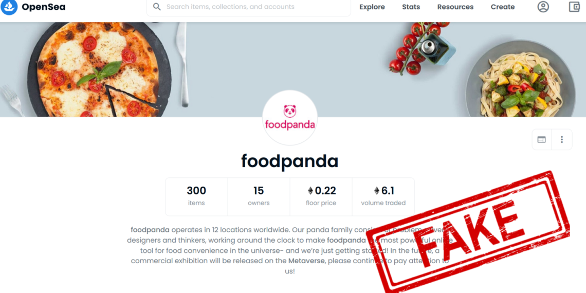 真假熊貓之亂！OpenSea 出現「foodpanda會員卡」NFT ，遭官方打臉澄清