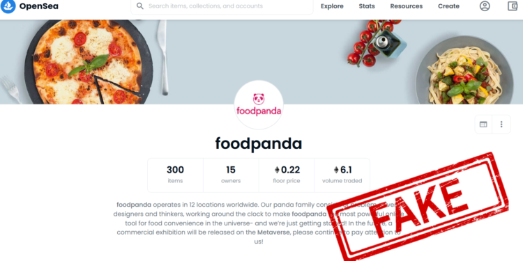 真假熊貓之亂！OpenSea 出現「foodpanda會員卡」NFT ，遭官方打臉澄清