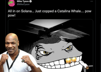 Solana | 拳王泰森 :「All in SOL！」並曬 Catalina 鯨魚 NFT；美國銀行 : Solana將成加密領域的VISA