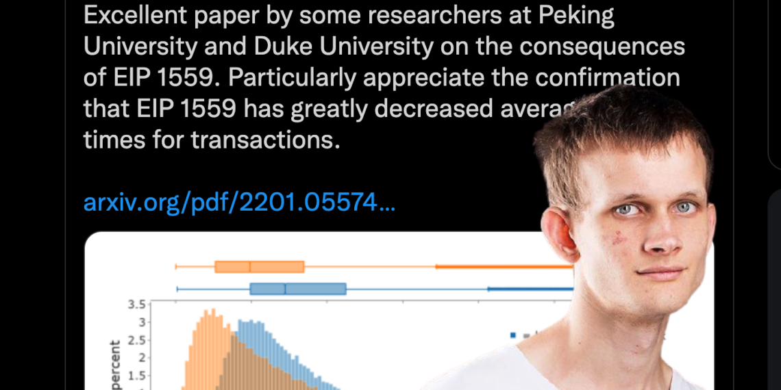 截圖 2022-01-18 下午1.29.54 | 動區動趨-最具影響力的區塊鏈新聞媒體 V神貼論文證實「EIP-1559 大幅減少交易時間」,Polygon 主網跟進更新