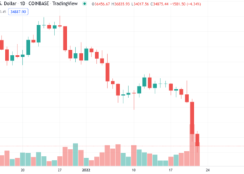 崩盤行情 | 機構分析師 : 不堅定者洗盤出局，機構便會進場；黃金大師 : BTC破3萬將現閃崩