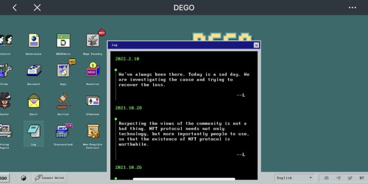 Dego Finance遭駭！估損失770萬美元、DEGO重挫超20%，官方：聯繫交易所關閉存款