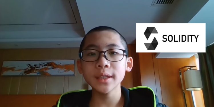 中國 12 歲神童發佈「Solidity智能合約教程」還空投代幣，現因不明原因下架