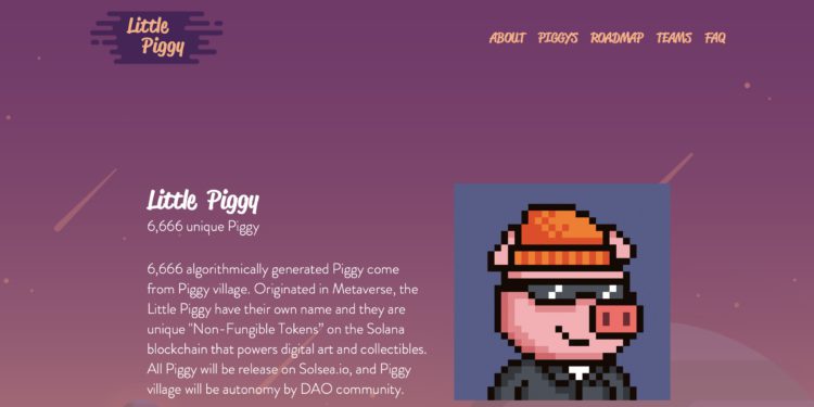 一窺具獨特合成系統的 NFT 新項目「Little Piggy」，它有什麼魔力和特色？