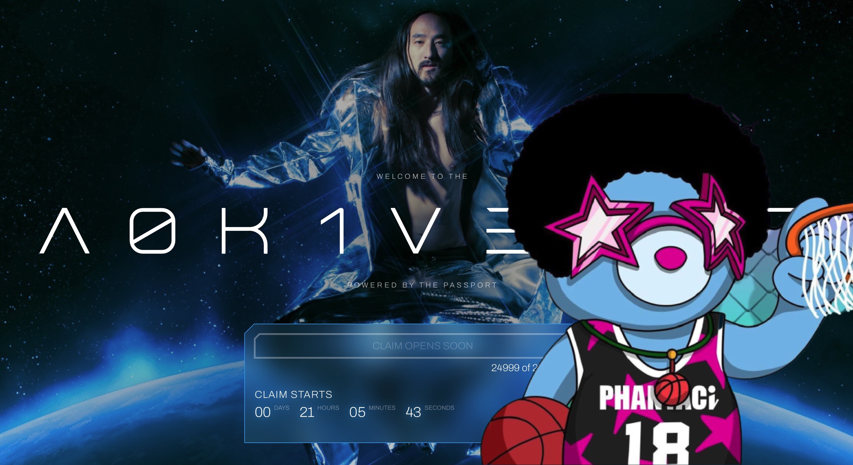 PhantaBear NFT 持有者福利！明星 DJ  Steve Aoki 送「A0K1VERSE」白名單資格