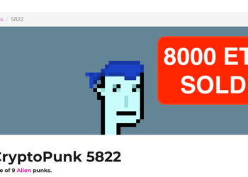 盤點史上最貴的12大NFT，CryptoPunks #5822 以8,000ETH成交？！