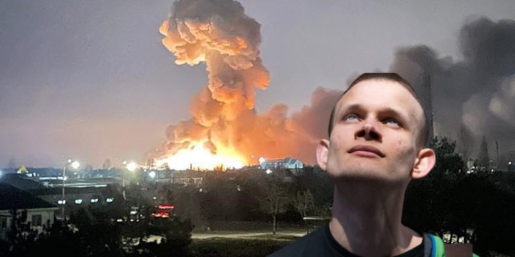 ff9b6f04-7c35-474d-9442-56c7ec5968c623 | 動區動趨-最具影響力的區塊鏈新聞媒體 議會通過戰時狀態!烏克蘭國民司令部被摧毁,V神譴俄 :「以太坊是中立的,但我不是」