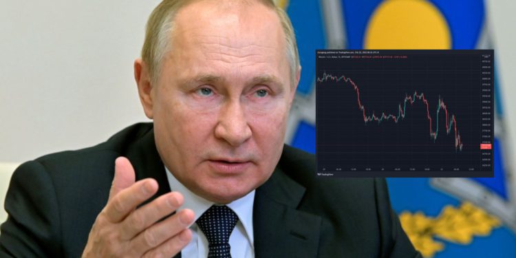 普丁承認烏東 2 共和國獨立，下令部署軍隊；歐美撻伐、比特幣跌破 37,000 美元