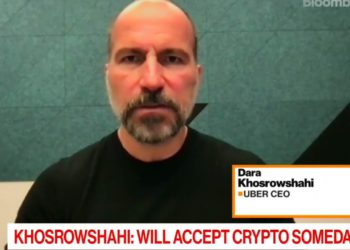 Uber CEO : 將在「加密貨幣」更環保、成本便宜時，接受比特幣支付！