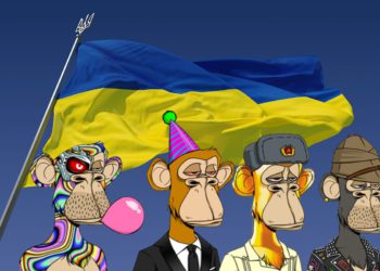 無聊猿 NFT 宣布捐款！向烏克蘭官方錢包打 388.999 ETH，市值超 100 萬美元