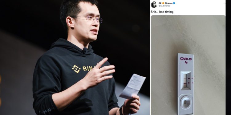 幣安CZ確診Covid-19！昨和薩爾瓦多總統才會面，剛結束拉美巡迴來到杜拜大會