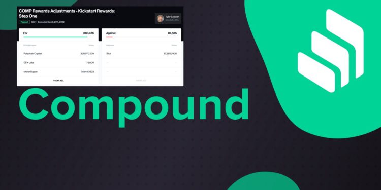 借貸協議 Compound 通過 COMP 獎勵減半提案！將推新利率模型及獎勵機制