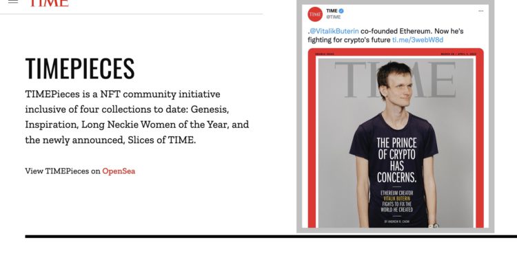 Xnip2022-03-20_18-11-48 | 動區動趨-最具影響力的區塊鏈新聞媒體 《時代雜誌》將接受ApeCoin支付訂閱費、空投給TIMEPiece!首次以NFT發行,V 神為封面人物