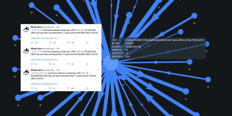 休眠近 8 年！一錢包突轉出 11,325 枚比特幣，疑與 Cryptsy 交易所竊盜案有關